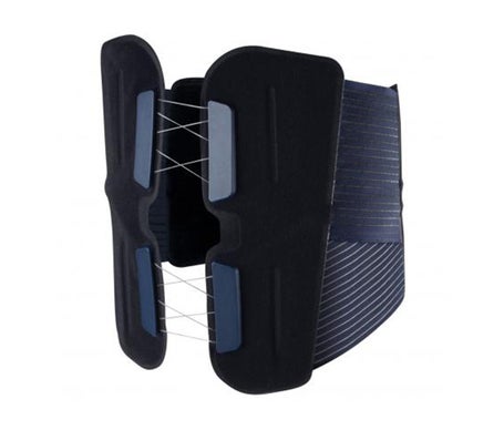 Thuasne Lombastab Cinturón Negro Azul Hateur 26cm T3 1ut