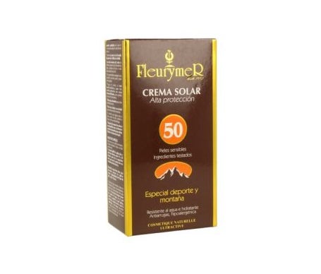 Fleurymer Crema Solar Facial SPF50 Montaña 80ml