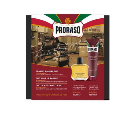 Proraso Pack Red Classic Shaving with Lotion 1ud