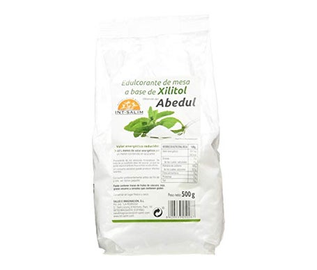 Int-Salim Azúcar Abedul Xilitol Edulcorante de Mesa 500g