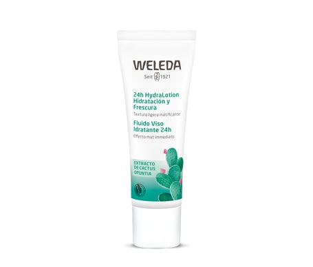 Weleda 24h HydraLotion Fluido Facial Hidratante de Extracto de Cactus 30ml