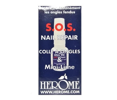 Herome Lima Sos Nail Repair Pegamento Para Uñas Mini 10Ml