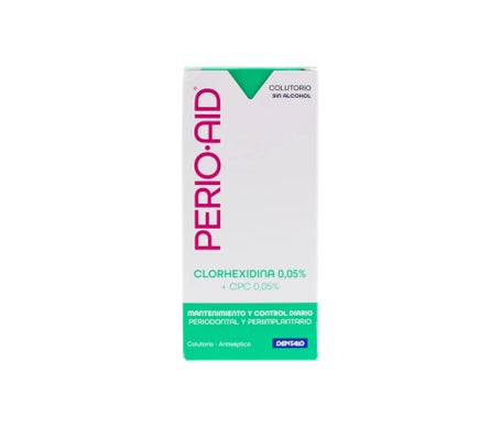 Perio·Aid Clorhexidina 0,05% + CPC 0,05% Colutorio Sin Alcohol 150ml