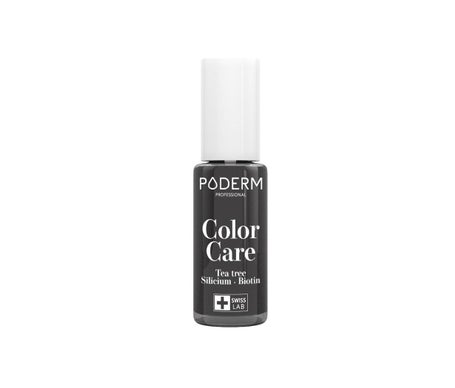 Poderm Color Care Esmalte Uñas Black 502 8ml