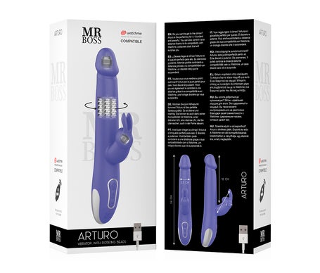 Mr Boss Arturo Vibrator & Rotator 1ud