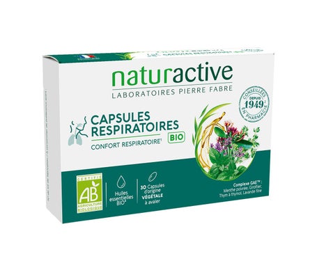 Naturactive Capsules Respiratoires BIO 30caps | Natural Doctor