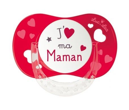 Luc et Léa Chupete J'Aime Ma Maman +6 Meses 1ud