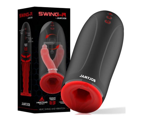 Jamyjob Swing-R Masturbador Calor Oscilación Vibración 1ud