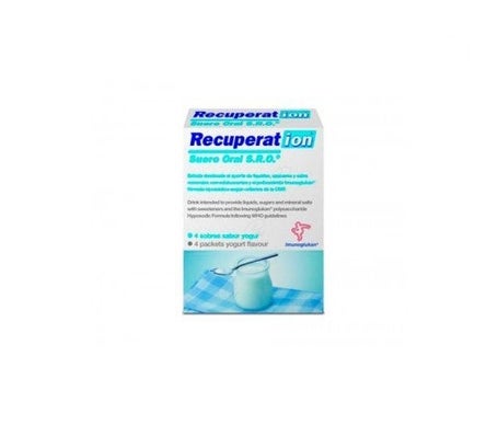 Recuperat-ion Suero Oral S.R.O. sabor yogur 4 sobres