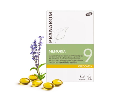 Pranarôm Oleocaps+ 9 Memoria BIO 30caps