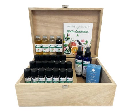 Voshuiles Beneficios y Usos Cofre Aromaterapia Bio