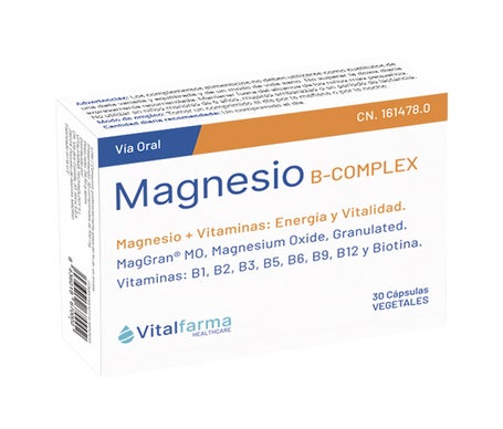 Vitalfarma Magnesio B Complex 30cáps