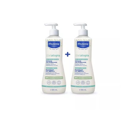 Mustela Stelatopia Gel Lavante 2x500ml