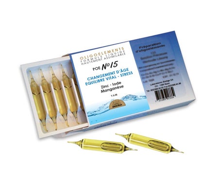 Bioligo Poe N°15 Menoligo Ñame Ampollas 20x2ml