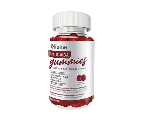 Farline Anticaída Gummies 60uds
