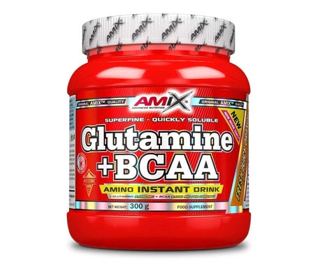 Amix Glutamine+BCAA Naranja 300g