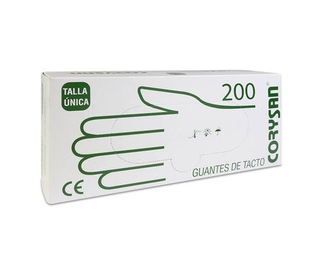 Corysan guantes un solo uso 200uds