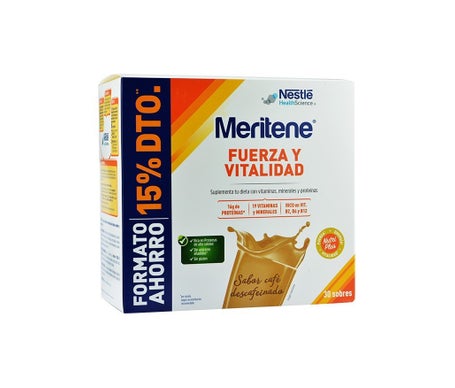 Nestlé Meritene® Fuerza y Vitalidad Sabor Café 30sobres