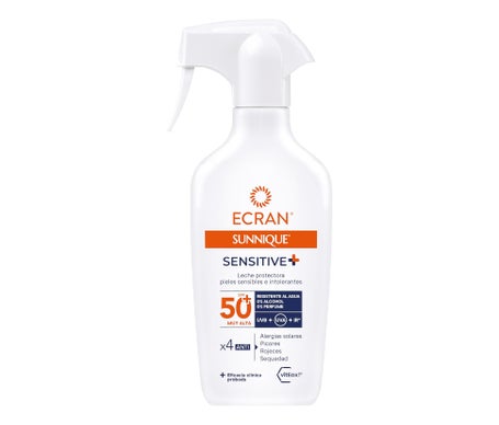 Ecran Sunnique Sensitive+ Leche Protectora Spf50+ 270ml