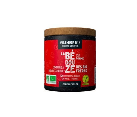 Les Bio Frères La Bédouze Bio Vitamina B12 Manzana 120caps | Natural Doctor