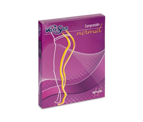 Vari+San Media Larga Compresión Normal Vison T3 1 Par