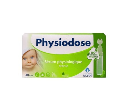 Physiodose Suero Fisiológico Plástico Vegetal 40x5ml