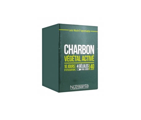 Nutrisanté Carbón Vegetal Activo 40caps