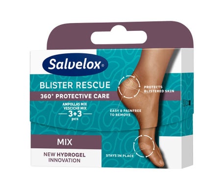Salvelox MED Blister Rescue MIX Ampollas 3+3