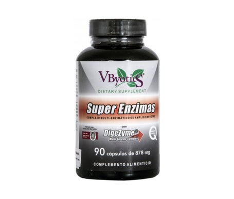 Vbyotics Super Enzimas Vegetales 868mg 90caps