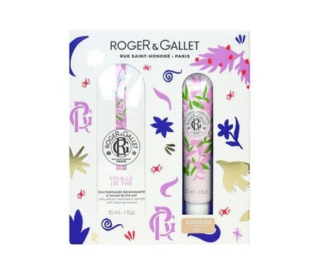 Roger & Gallet Set Feuille de Thé Agua Perfumada + Crema de Manos