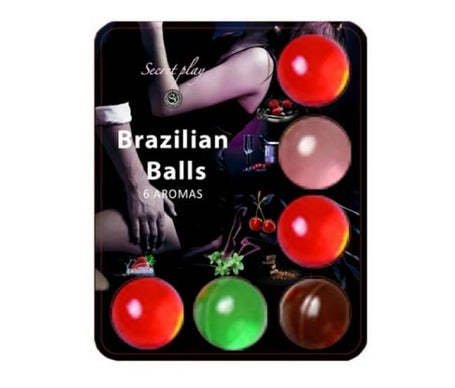 Secret Play Pack Brazilian Balls Aromas 48gr