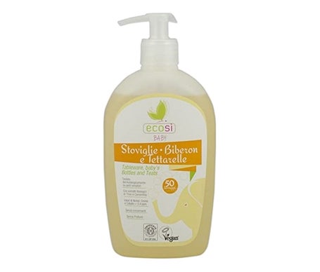 Pierpaoli Ecosi Baby Detergente Vajilla Biberón Tetina 500ml
