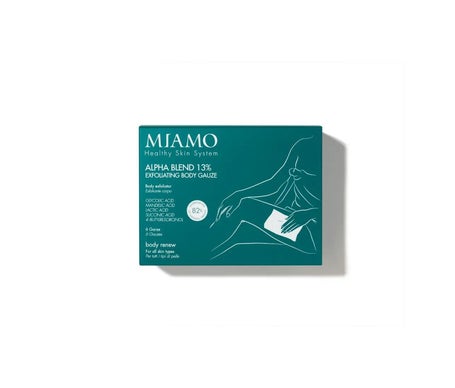 Miamo Alpha Blend 13% Exfoliating Body Gauze 6 sobres