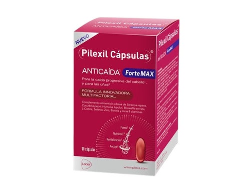 Pilexil Cápsulas Anticaída Forte Max 60caps
