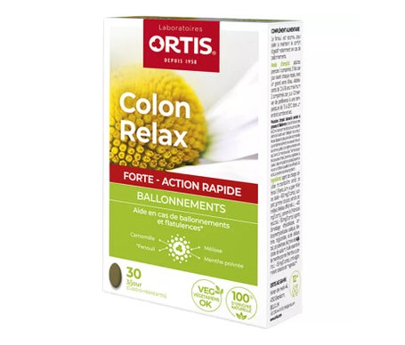 Ortis Colon relax forte 30 comprimidos