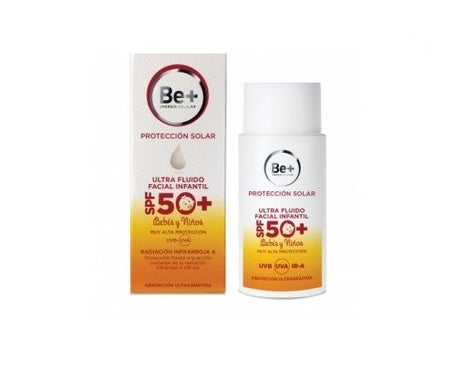 Be+ ultra fluido infantil rostro y cuerpo SPF50+ 150ml