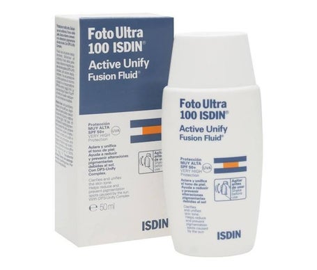 Foto Ultra 100 ISDIN® Active Unify Fusion Fluid LSF50+ 50ml