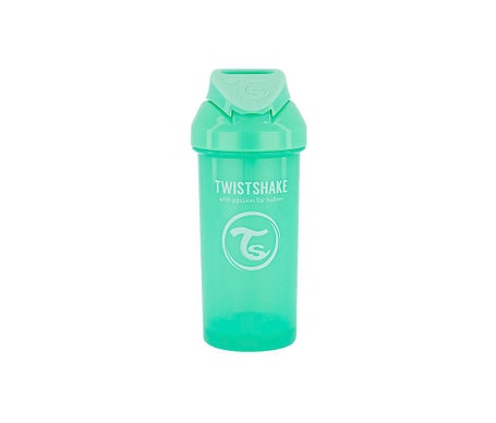 Twistshake Copo com Palhinha Verde Pastel 360ml