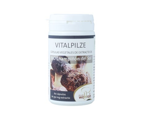 Pilze Wolhrab Champiñón del Sol Bio 60caps