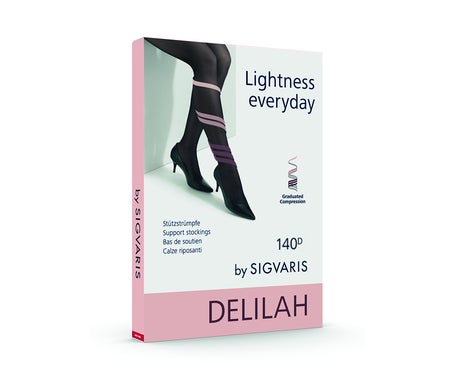 Sigvaris Delilah Media de Compresión 140D Beige Talla C2 1 Par