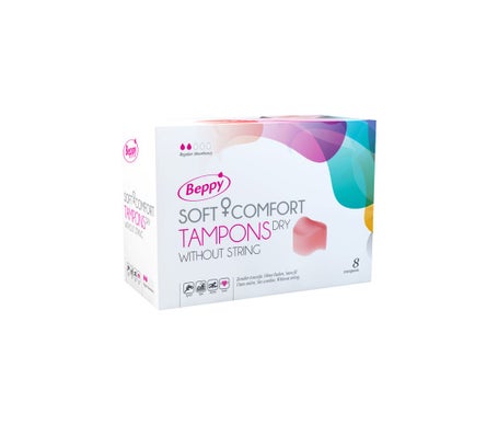 Beppy Tampones Secos Soft Comfort sin Tiras 8uds