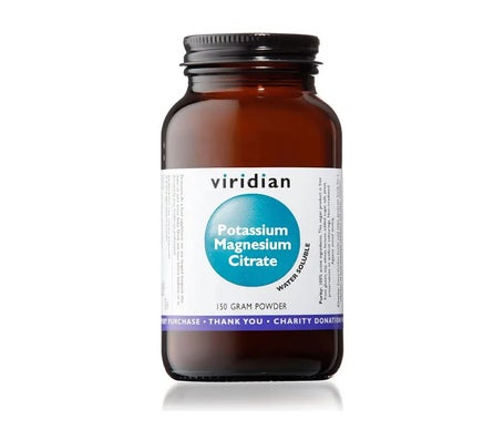 Viridian Potasio Magnesio Citrato Polvo 150g