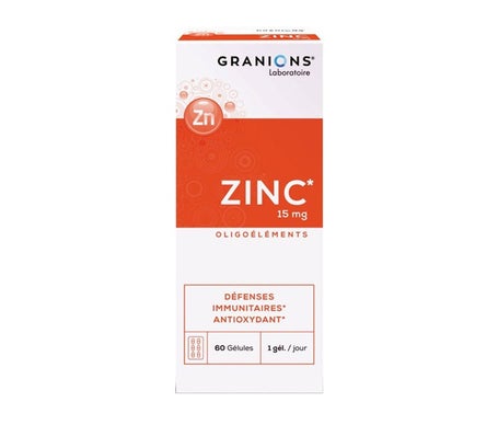 Granions Zinc 15 Mg 60cap | Natural Doctor