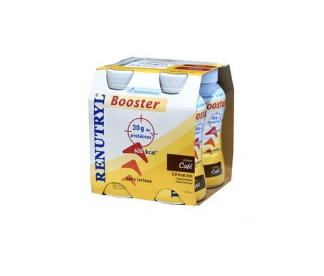 Nestl - Renutryl Booster Caf 4 Botellas de 300ml