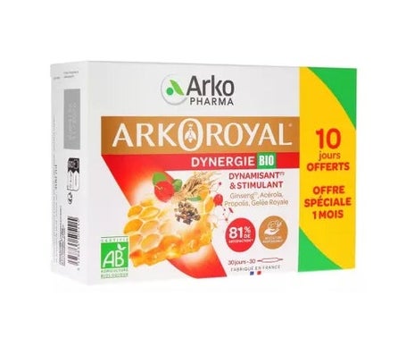 Arkopharma Arkoroyal Dynergie BIO 30 ampoules