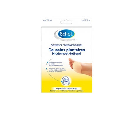 Scholl Cojín Plantar Tamaño 1 1 par