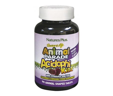 NaturesPlus Animal Parade Acidophikidz 90caps