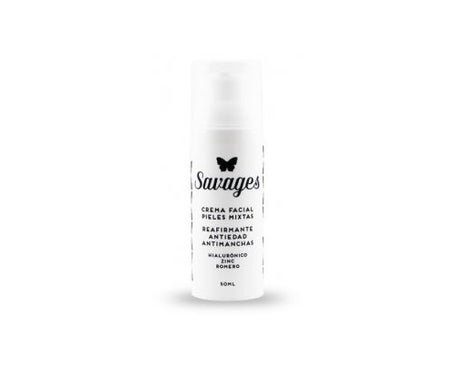 Savages Crema Facial Antiedad Pieles Mixtas 50ml