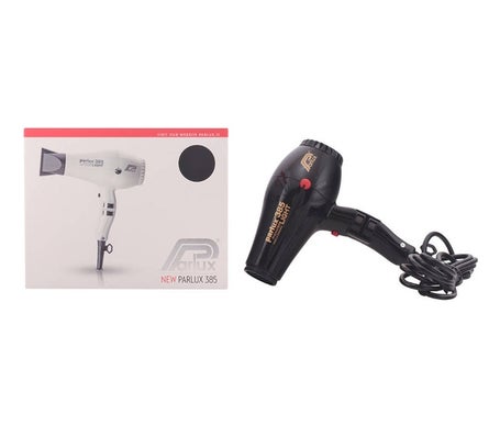 Parlux Hair Dryer 385 Powerlight Ionic & Ceramic Black 1ud