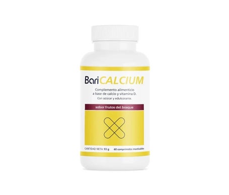 BariCALCIUM Frutos del Bosque 60 comp | Natural Doctor